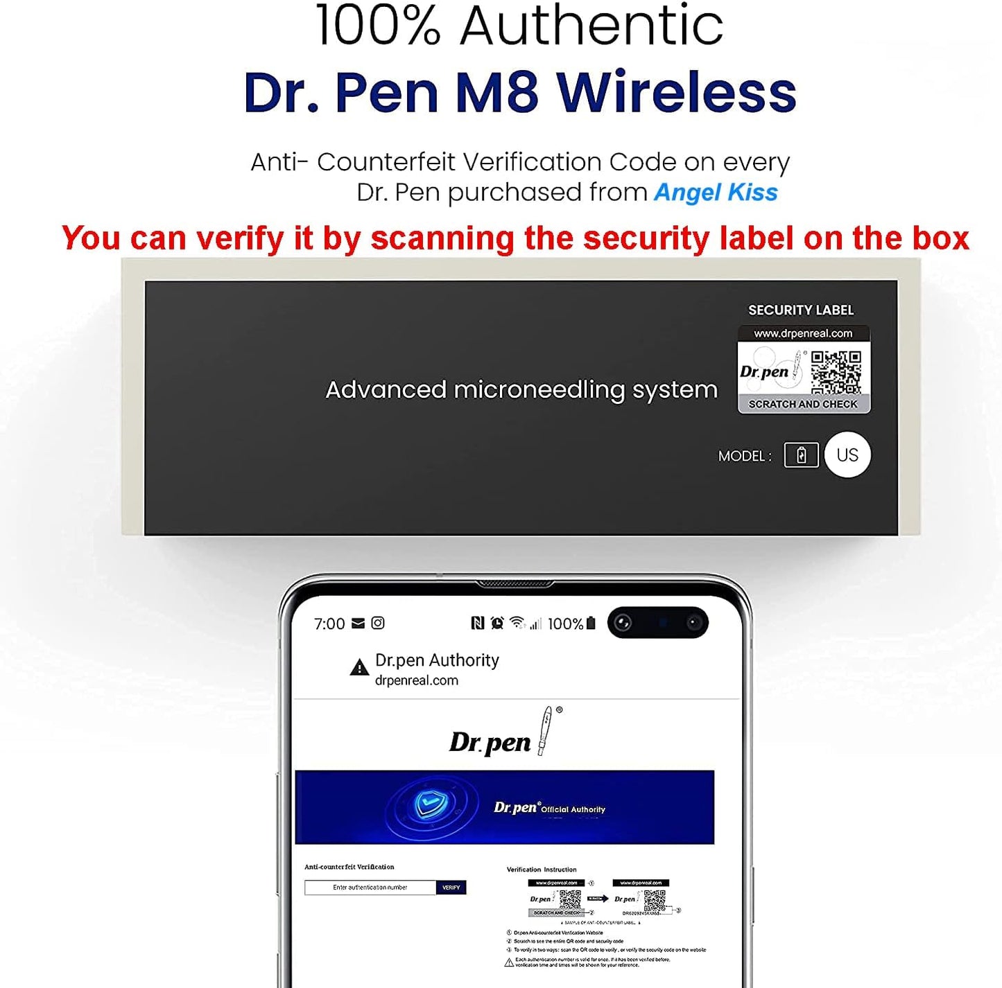 Dr. Pen M8S Microneedling Pen