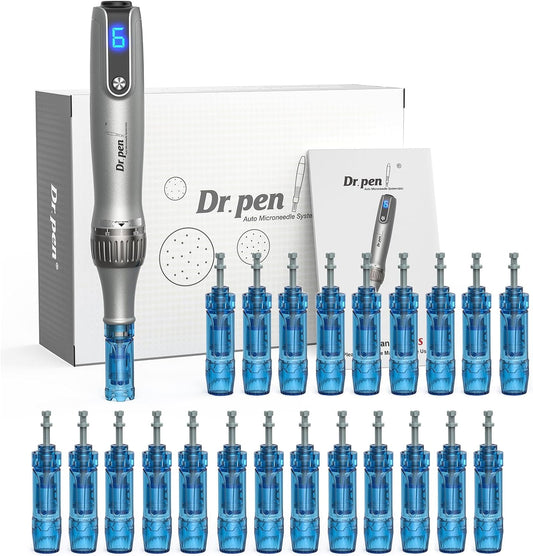 Dr. Pen M8S Microneedling Pen Professional Bundle Kit （20 Cartridges）